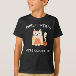 Zoete traktaties, wij zijn toegewijd - T-shirt voo