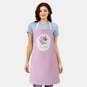 Zoete Treats Bakkerij Roze Schort (Gedragen)
