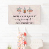 Zoete Treats Chocolade Snoep Bakkerijen Display Spandoek (Insitu)