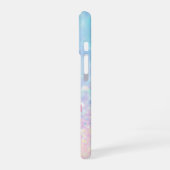 Zoete trendy glitter iPhone 16 hoesje (Linkerkant)