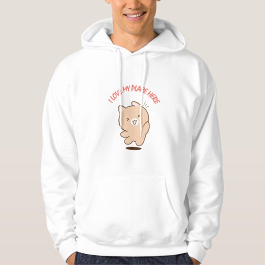 Zoete trui hoodie (Voorkant)