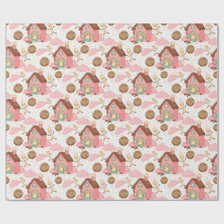 Zoete tuin patroon cadeaupapier