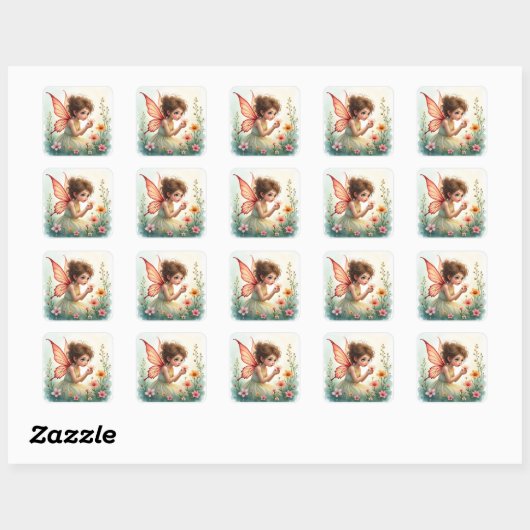 Zoete Tuinfee Sticker (Vel)