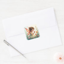 Zoete Tuinfee Sticker