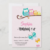 zoete uil en    butterflywant kaart (Voorkant)