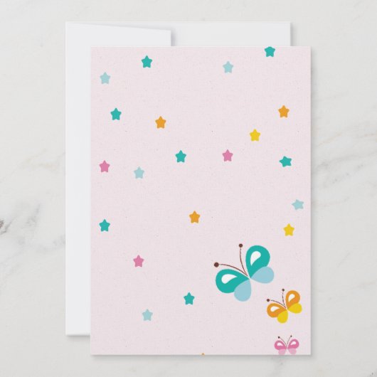 zoete uil en butterflywant kaart (Achterkant)