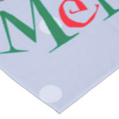 Zoete Uil in Kerstmis Tafelkleed (Gekanteld)