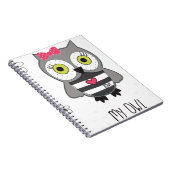 zoete uil notitieboek (Rechterzijde)