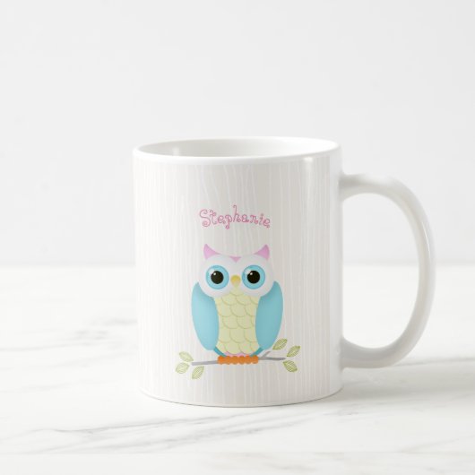 Zoete Uil Verjaardag Koffiemok (Rechts)