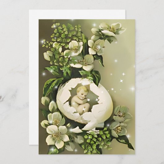 zoete uitnodiging (Voorkant / Achterkant)