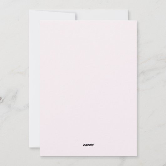 Zoete uitnodiging 16 Birthday Party (Achterkant)