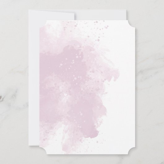 Zoete uitnodiging 16 Birthday Party (Achterkant)