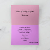 Zoete uitnodiging van 16 partijen past Birthday Pa (Binnen)