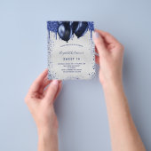 Zoete uitnodiging voor het indienen van een begrot flyer (Hand)