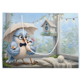Zoete Vader Vogel Feestcadeautas Groot Cadeauzakje