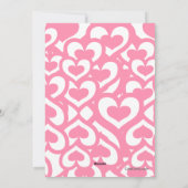 Zoete Valentijn Cupcake Feestdagenkaart (Achterkant)