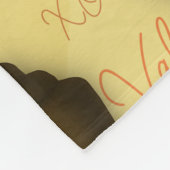 Zoete Valentijn - Valentijnsdag Snoep Patroon Fleece Deken (Hoek)