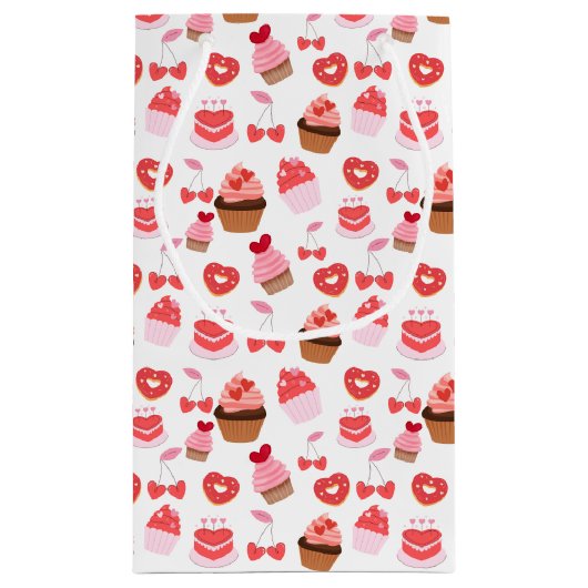 Zoete Valentijnsdag Cadeaupapier Feestartikelen Klein Cadeauzakje (Achterkant)