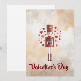 Zoete Valentijnsdag Notenkraker Romantische Kaart