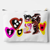 Zoete Valentijnsdag poppen Etui (Achterkant)