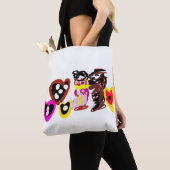 Zoete Valentijnsdag poppen Tote Bag (Dichtbij)