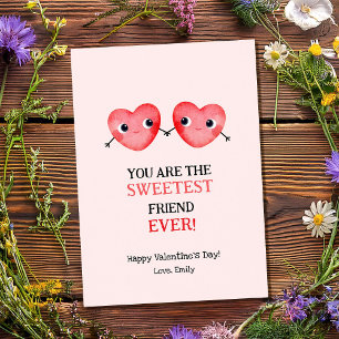 Zoete Valentijnshart Feestdagenkaart
