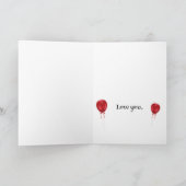 Zoete Valentijnswinkel Kaart (Binnen)
