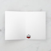 Zoete Vampier Cupcake Kaart (Binnen)