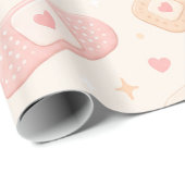 Zoete Verband Liefde Beterschap Cadeaupapier (Rol Hoek)