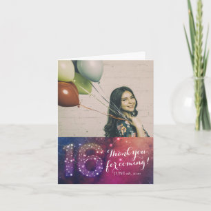 Zoete Verjaardag 16 dankt u de Constellaties van