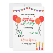 Zoete Verjaardag illustratie