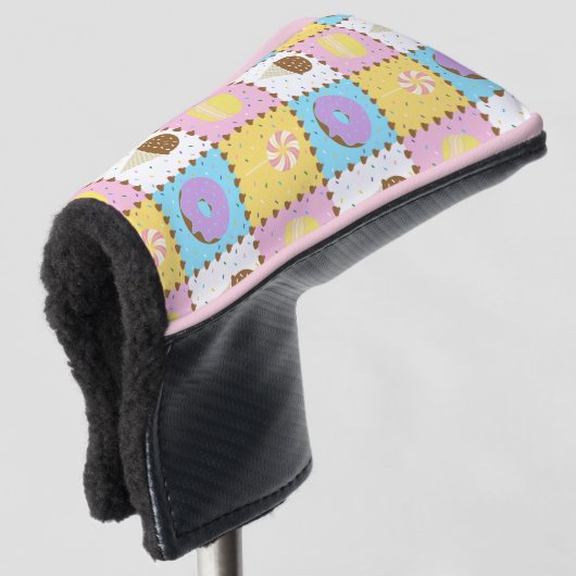 Zoete Verlangens Putter Hoesje Golfheadcover (3/4 voorkant)