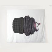 Zoete Verlovings Cupcake Wandkleed (Voorkant (horizontaal))