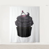 Zoete Verlovings Cupcake Wandkleed (Voorkant)