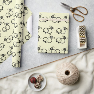 Zoete verlovingsringen als huwelijkscadeaus Naadlo Cadeaupapier