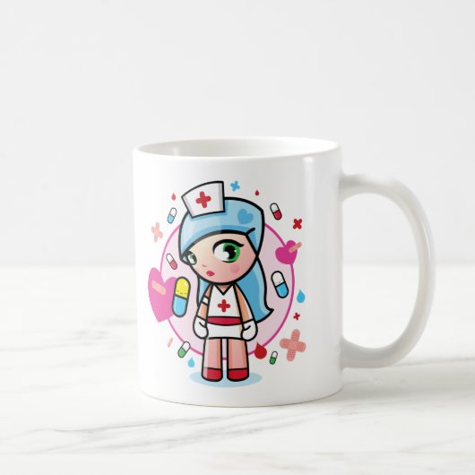 zoete verpleegster koffiemok (Rechts)
