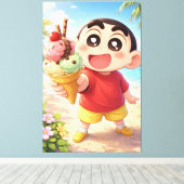Zoete Verrassing Canvas Afdruk (Insitu (Houten vloer))