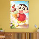 Zoete Verrassing Canvas Afdruk (Insitu (Woonkamer))