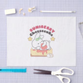 Zoete verwennerij: Buniberry Cheesecake Delight Tissuepapier (Craft)