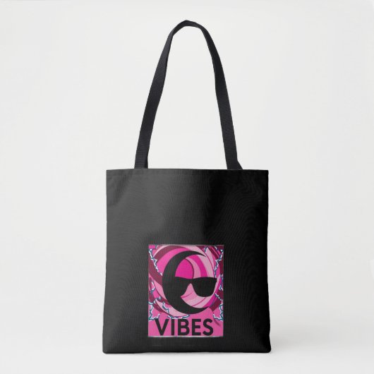 zoete vibraties tote bag (Voorkant)