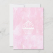 Zoete Viering Cupcake Uitnodigingen (Achterkant)