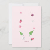 Zoete viering kaart (Achterkant)