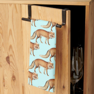 Zoete Vintage Vos Baby Shower Cadeaus Theedoek