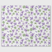 Zoete Violets Cadeauverpakking Cadeaupapier (Vlak)