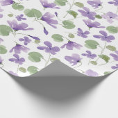 Zoete Violets Cadeauverpakking Cadeaupapier (Hoek)