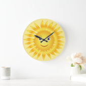 Zoete vlakken van de zon grote klok (Huis)