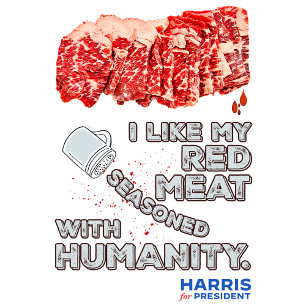 Zoete Vlees: Elect Harris T-shirt