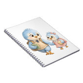 Zoete Vogel Broer Zus Notitieboek (Rechterzijde)