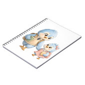 Zoete Vogel Broer Zus Notitieboek (Linkerzijde)