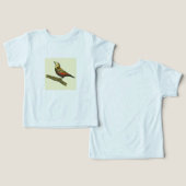 Zoete Vogel T-Shirt (Ontwerp Voorkant & Achterkant)